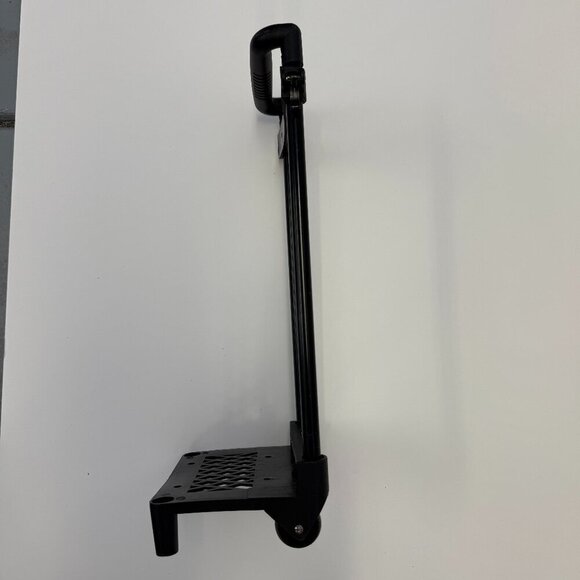 Popatu Kids Blue Fleece Airplane Rolling Backpack Trolley - Picture 9 of 9